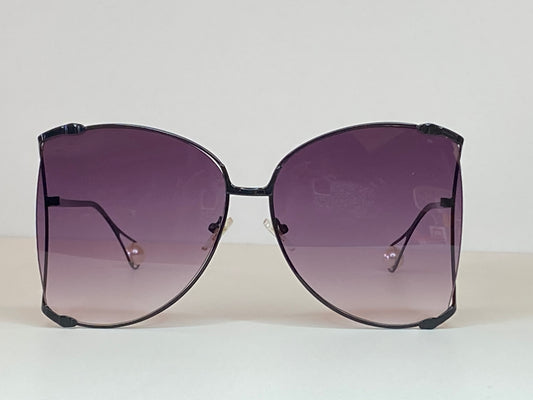 Oversized Sunglasses-Black